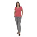 PANTALON ESTAMPADO DE MUJER BOGUAR +COLORES 