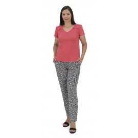 PANTALON ESTAMPADO DE MUJER BOGUAR +COLORES 