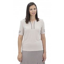 CAMISETA LISA CON TAPETA MUJER BOGUAR
