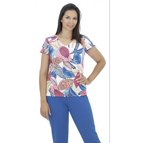 CAMISETA ESTAMPADA MUJER BOGUAR