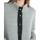 Chaqueta de mujer con cuello chimenea y bolsillos zerp