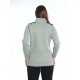 Chaqueta de mujer con cuello chimenea y bolsillos zerp