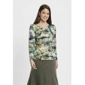 CAMISETA LANOSA ESTAMPADA MUJER BOGUAR