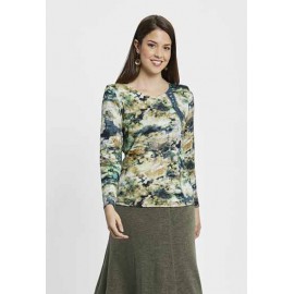 CAMISETA LANOSA ESTAMPADA MUJER BOGUAR