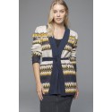 CHAQUETA CARDIGAN JACQUARD MUJER ZUCCA