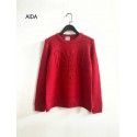 JERSEY LISO CON BORDADO DE MARIPOSA MUJER ´+COLORES