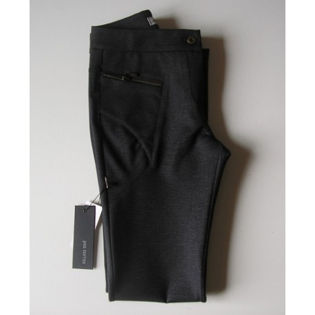 PANTALON PITILLO JASPEADO EN GRIS