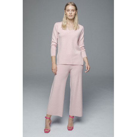 PANTALON DE PUNTO LISO MUJER ZUCCA +COLORES