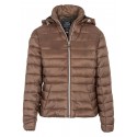 Parka con capucha desmontable mujer losan +colores