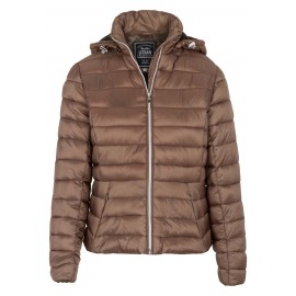 Parka con capucha desmontable mujer losan +colores