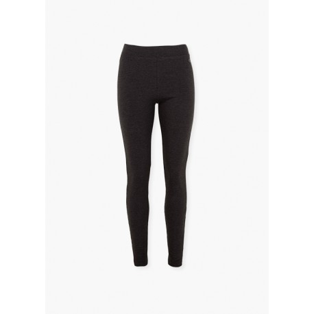Leggins de punto gris mujer losan