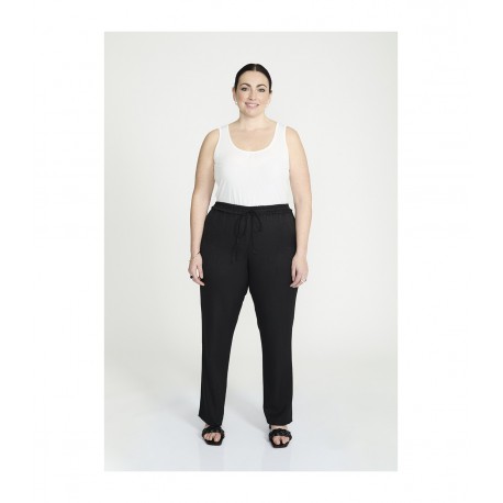 PANTALÓN LISO FLUIDO SPG-JENUAN TALLAS GRANDES