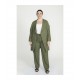 GABARDINA FLUIDA KAKI SPG TALLAS GRANDES
