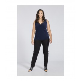 TOP PUNTILLA LISO SPG-JENUAN MUJER TALLAS GRANDES