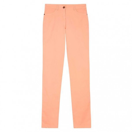 Pantalón pitillo de mujer cinco bolsillos en algodón elástico, de Paz Torras +colores