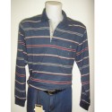 POLO DE RAYAS (AZUL/GRIS/GRANATE)