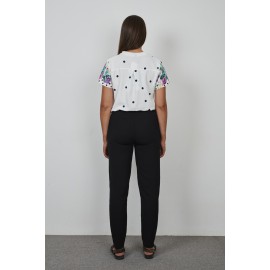 PANTALON FLUIDO GOMA CINTURA MUJER +COLORES GALMALLA