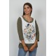 BLUSA FLORES MUJER GALMALLA