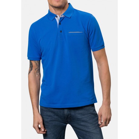 Polo básico con bolsillo de hombre pierre cardin +colores