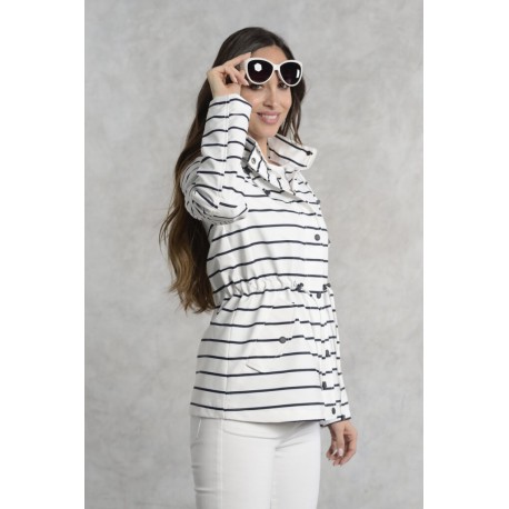Parka náutica con capucha  mujer roberto bassi woman +colores