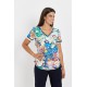 CAMISETA ESTAMPADA MUJER BOGUAR