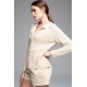 CHAQUETA BOBA TRENZAS BEIGE MUJER TACHY ZUCCA