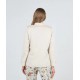 Chaqueta de mujer cuello solapa botones joya +colores