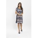 VESTIDO ESTAMPADO MUJER BOGUAR