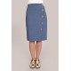 FALDA CASUAL MUJER CHEMA BLANCO