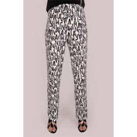 PANTALON CASUAL LETRAS MUJER CHEMA BLANCO