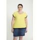 BLUSA PUNTILLA LISA AMARILLA SPG-JENUAN