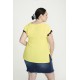 BLUSA PUNTILLA LISA AMARILLA SPG-JENUAN