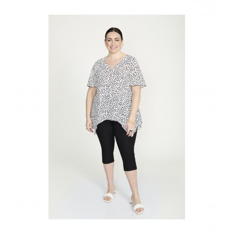  BLUSA TRAPECIO DÁLMATA MUJER SPG-JENUAN TALLAS GRANDES