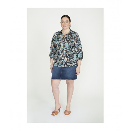 BLUSA CUELLO LAZADA CACHEMIR