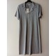 VESTIDO CAMISERO GRIS ZERO MUJER