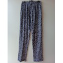 PANTALON AZUL MARINO DE LUNARES MUJER ROBERTO BASSI WOMAN