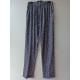 PANTALON AZUL MARINO DE LUNARES MUJER ROBERTO BASSI WOMAN