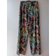 Pantalón fluido de mujer con cinturón ROBERTO BASSI WOMAN +COLORES