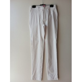 PANTALON PITILLO BLANCO MUJER CHEMA BLANCO