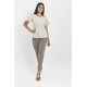 PANTALON ESTAMPADO CON FLORES KAKI MUJER BOGUAR