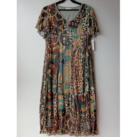 VESTIDO ESTAMPADO MUJER ROSSAN