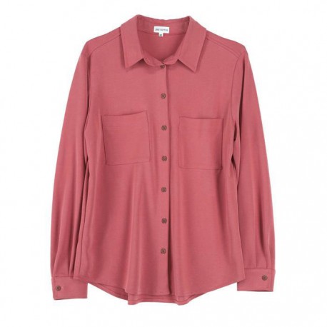  Camisa de mujer de punto y manga larga Paz Torras