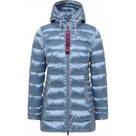 Abrigo acolchado con capucha mujer, Lebek Thermore +colores