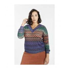 JERSEY ESTAMPADO LUREX