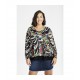 JERSEY COMBINADO ESTAMPADO mujer spg-jenuan tallas grandes