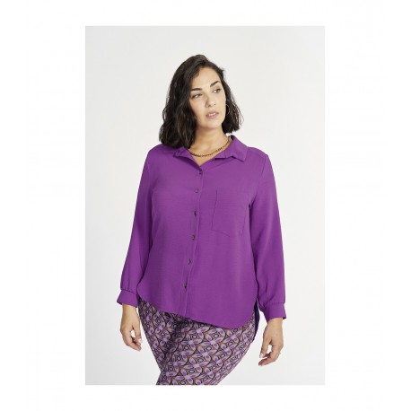  CAMISA ESENCIAL BÁSICA MUJER SPG JENUAN TALLAS GRANDES