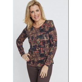 SUETER LANOSO ESTAMPADO MUJER BOGUAR