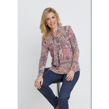 SUETER LANOSO ESTAMPADO MUJER BOGUAR