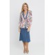FALDA AZUL ORION EN TEJIDO LANOSO MUJER BOGUAR