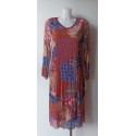 VESTIDO LARGO ESTAMPADO MUJER ROSSAN